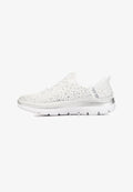 Skechers SUMMITS BRILLIANT SHINE - Trainers - white silver