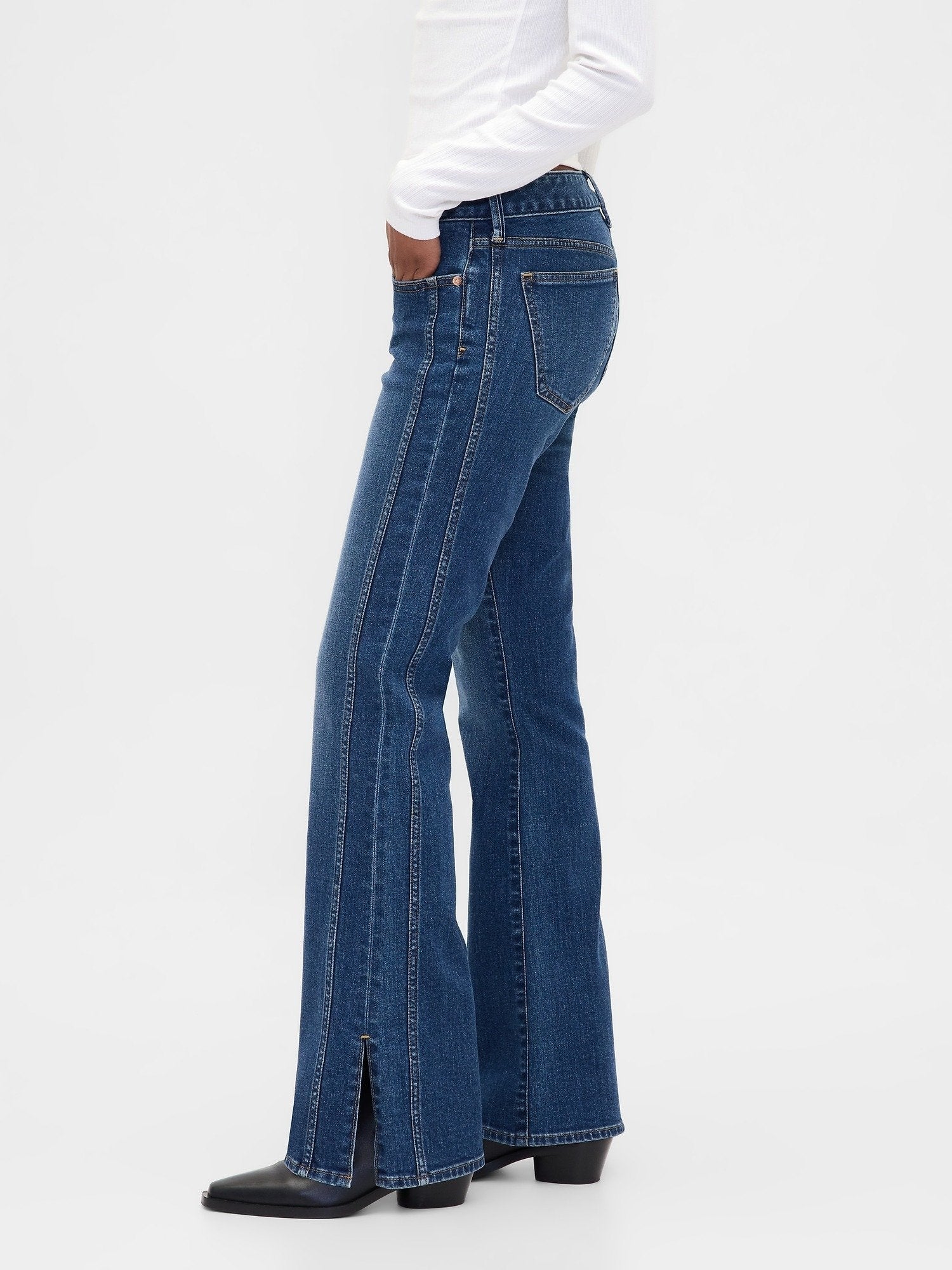 GAP LONG AND LEAN WESTCROFT ZIP HEM