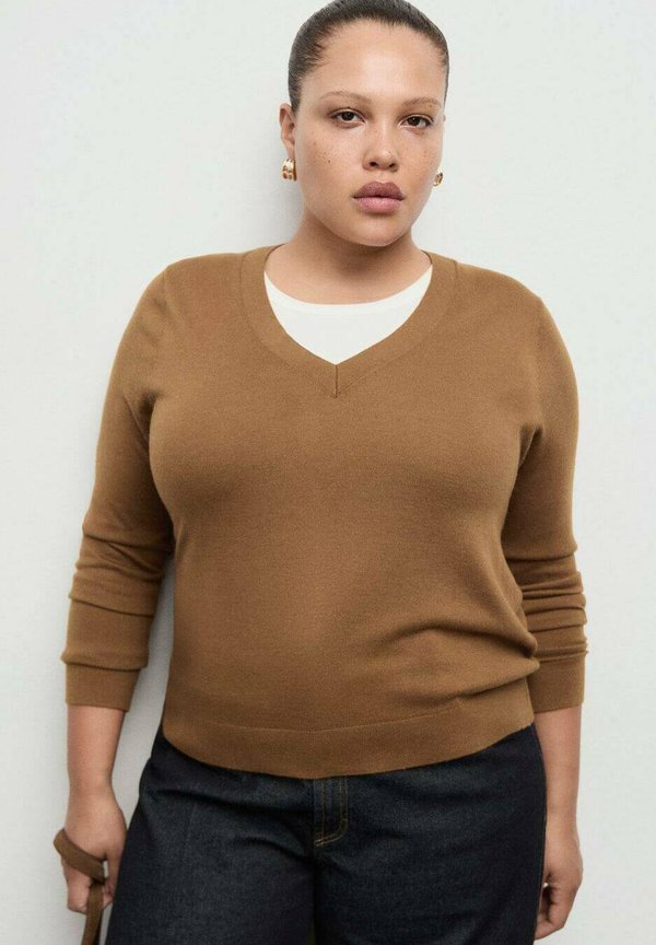 Mango ADULT - Jumper - tobacco brown