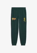 Puma AC MILAN FTBLCULTURE JOGGINGS - Club wear - dark myrtle/sunny yellow