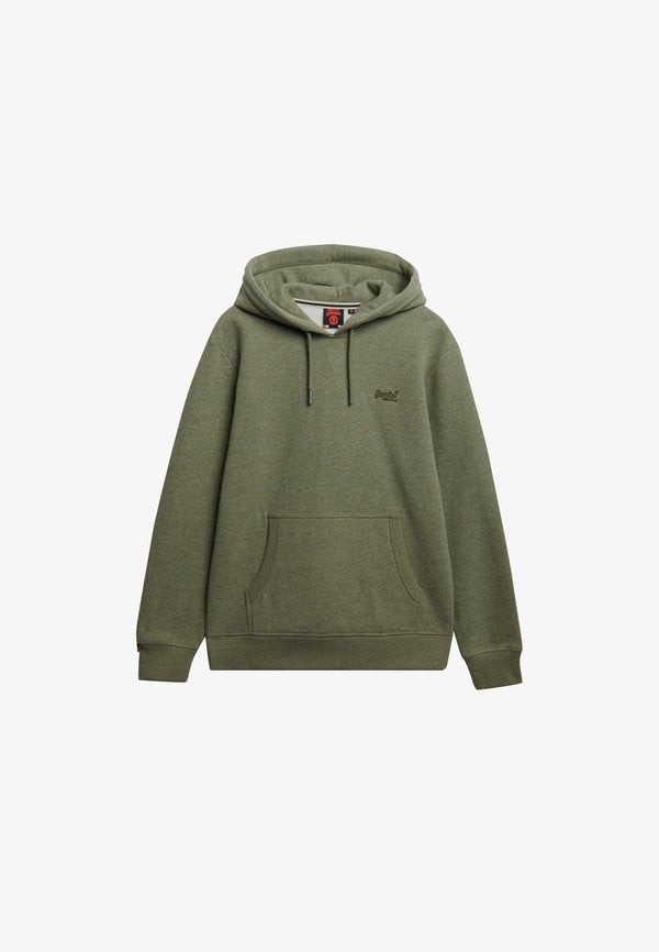 Superdry & Co SUPERDRY ESSENTIAL LOGO HOODIE.. - Hoodie - faded sage green marl