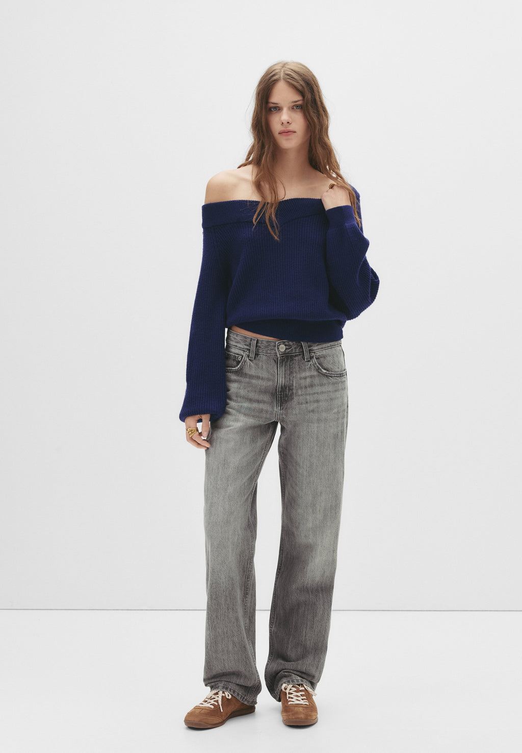PULL&BEAR MID-WAIST