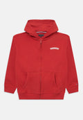 TEXTURED BACK LOGO ZIP-THRU HOODY Media 1