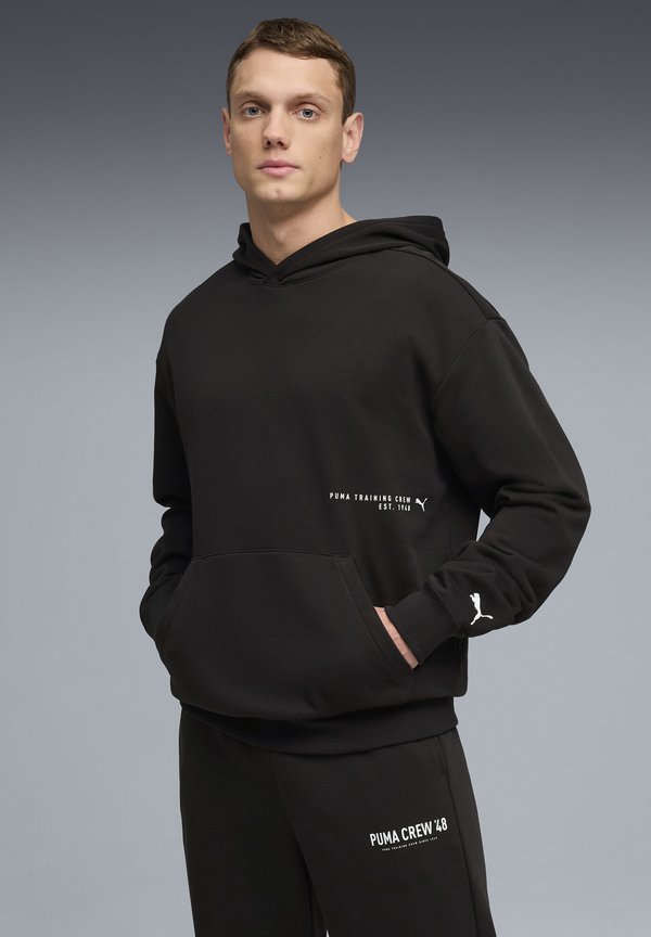Puma GRAPHICS - Hoodie - black
