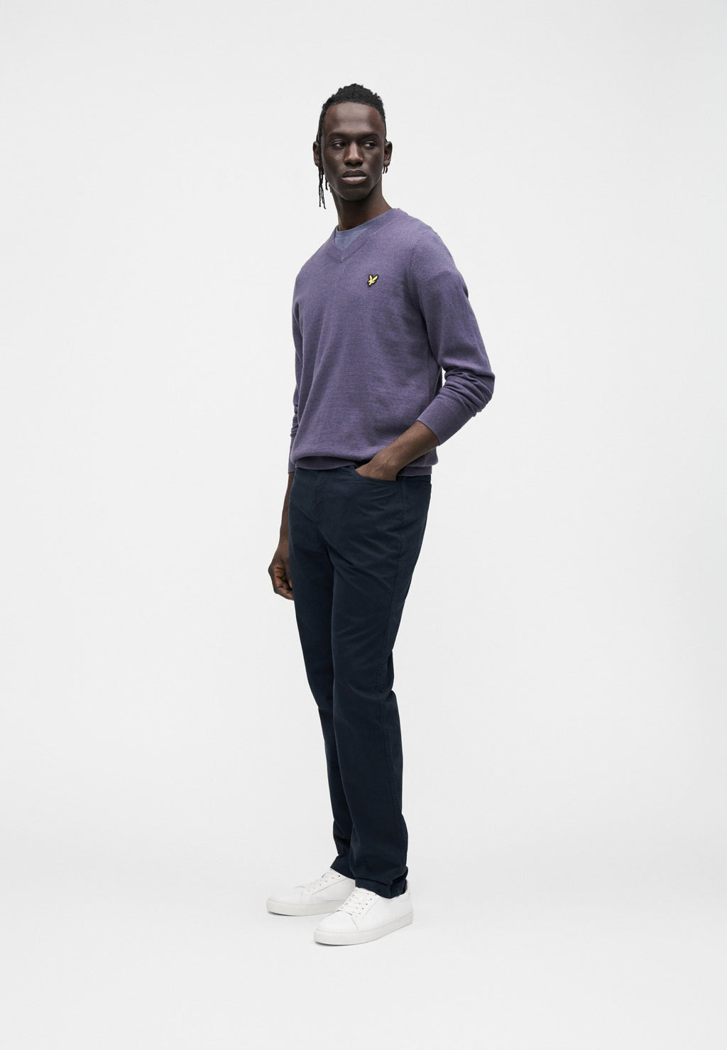 Lyle & Scott V NECK JUMPER