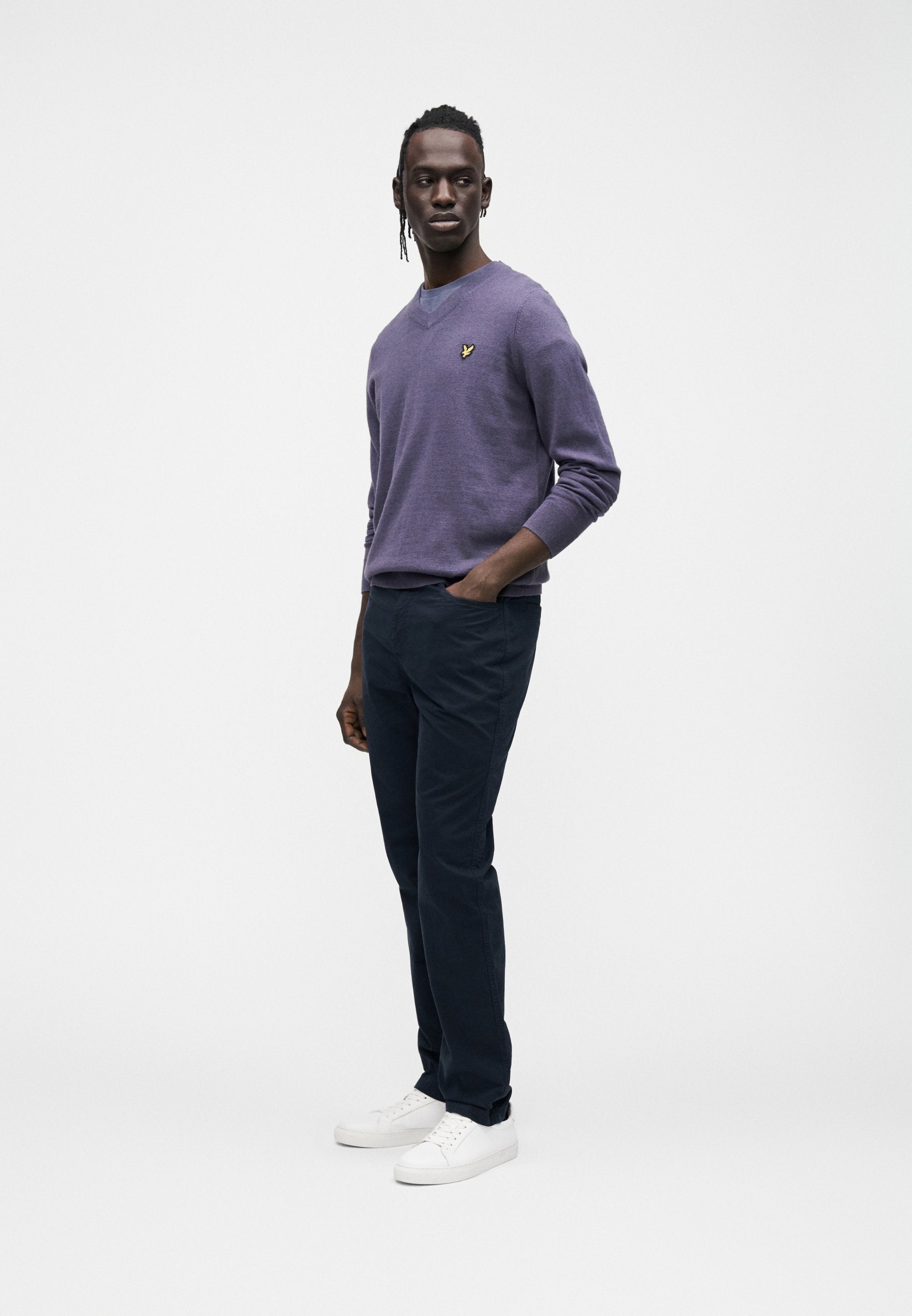 Lyle & Scott V NECK JUMPER