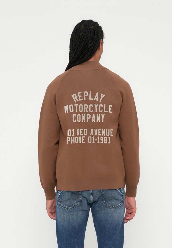 Replay MOTO FLOCK ZIP JACKET