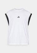 adidas Performance BOS TANK - Sports T-shirt - white/black