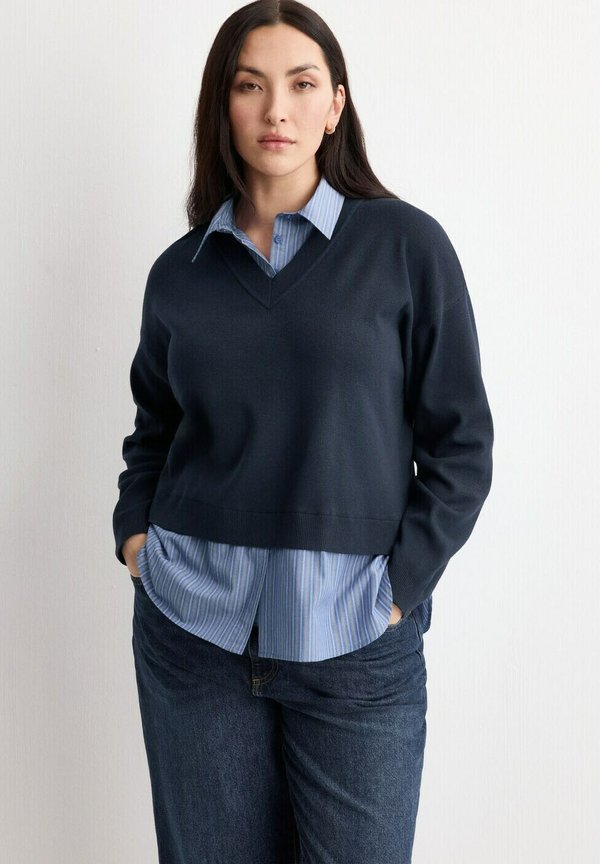 Mango Jumper - dark blue