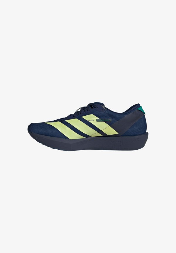 adidas Performance WETTKAMPFSCHUH ADIZERO ADIOS 9 - Road running shoes - dkblue yeltin clpink