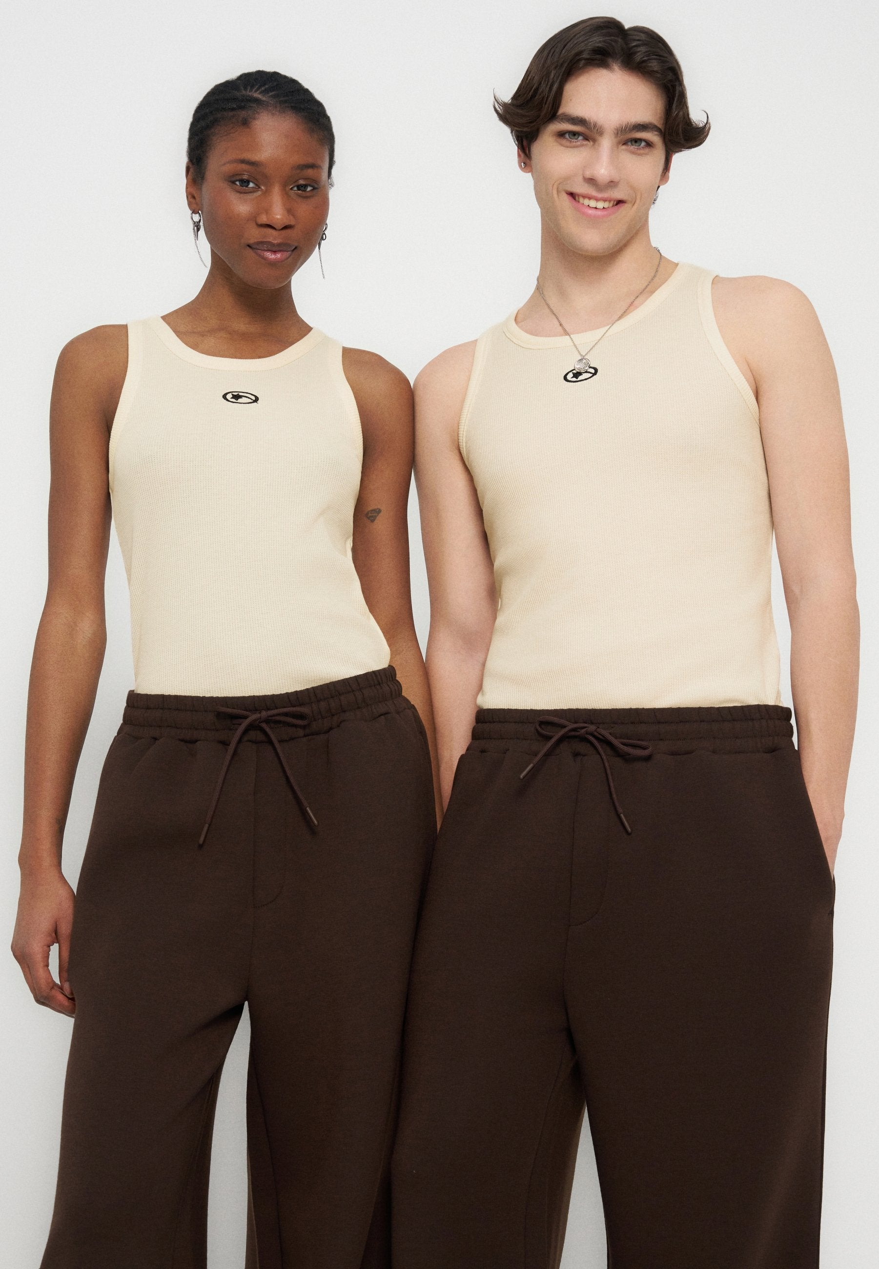 YOURTURN UNISEX WAFFLE MUSCLE FIT