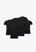 Levi's® 6-ER PACK RUND - Undershirt - black