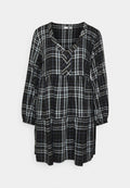 PLAID TIER SHIRT DRESS - GAP - View 1