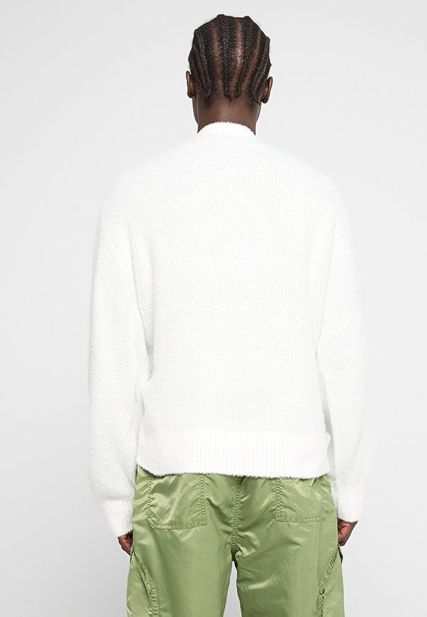 Jordan M J FLT HRTG CROP SWEATER