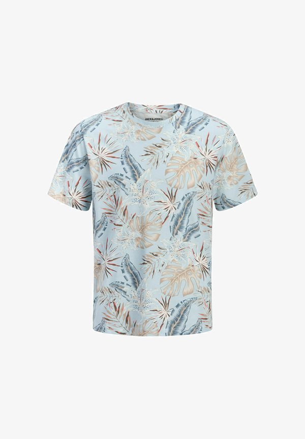 Jack & Jones T- - Print T-shirt - celestial blue