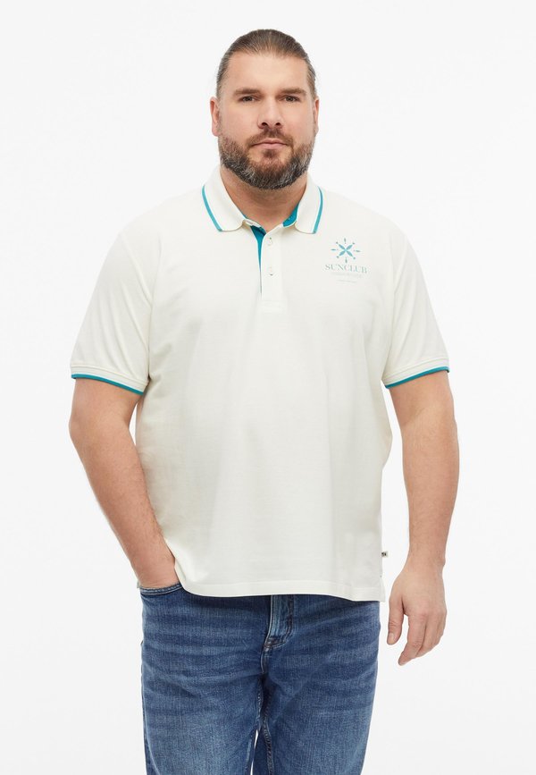 s.Oliver POLO-SHIRT - Polo shirt - ecru