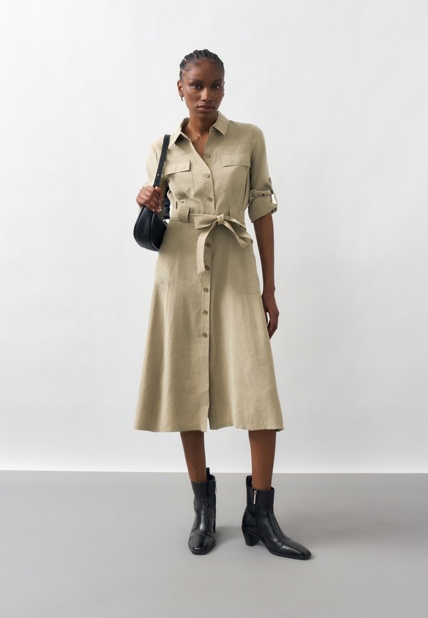 DKNY ROLL TAB FUJI DRESS