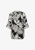 s.Oliver MIT 3/4-ÄRMELN - Blouse - schwarz