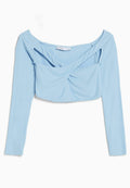 Bershka WITH A CROSSOVER NECKLINE