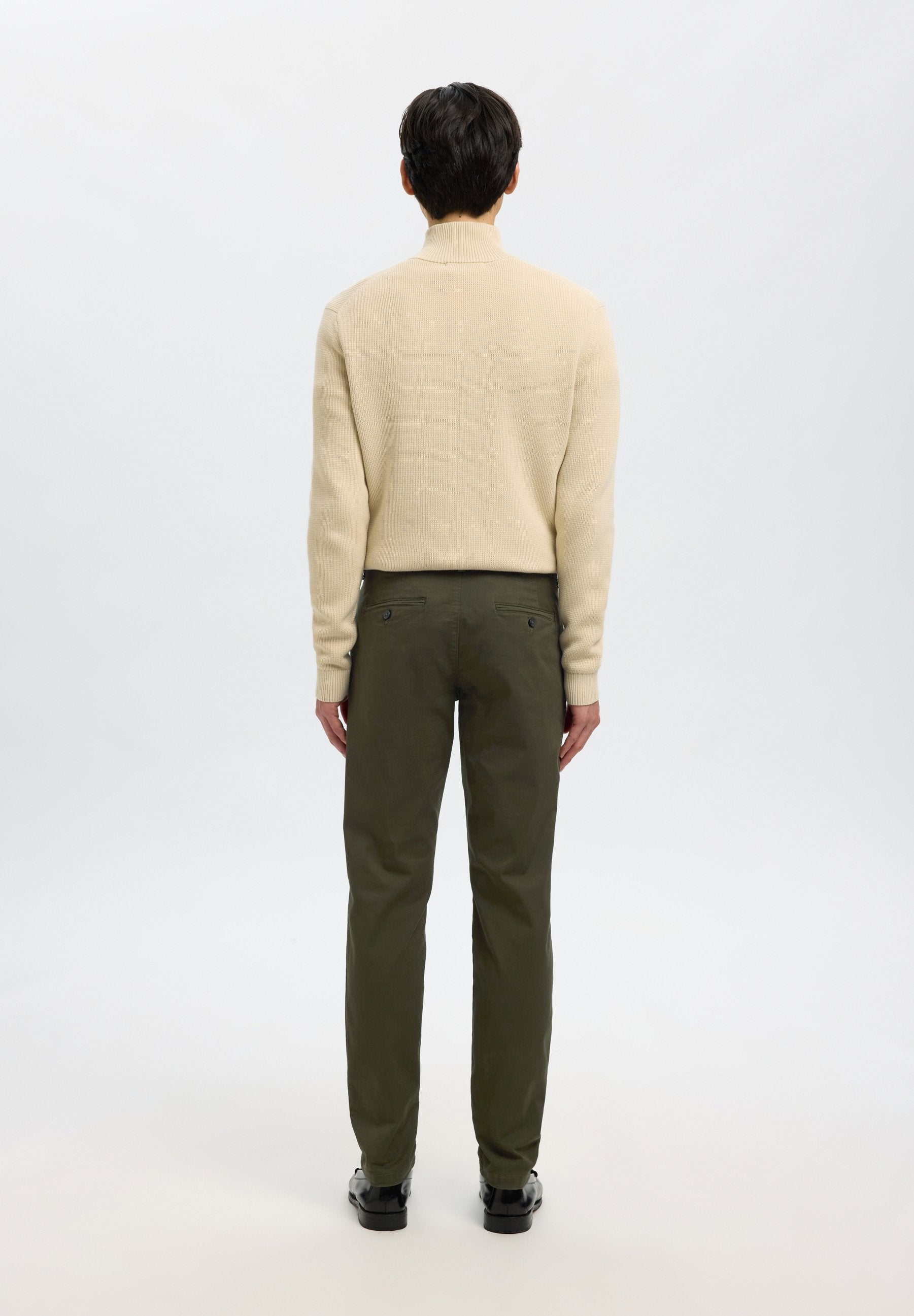 Selected SLH175-SLIM NEW MILES FLEX PANT NOOS