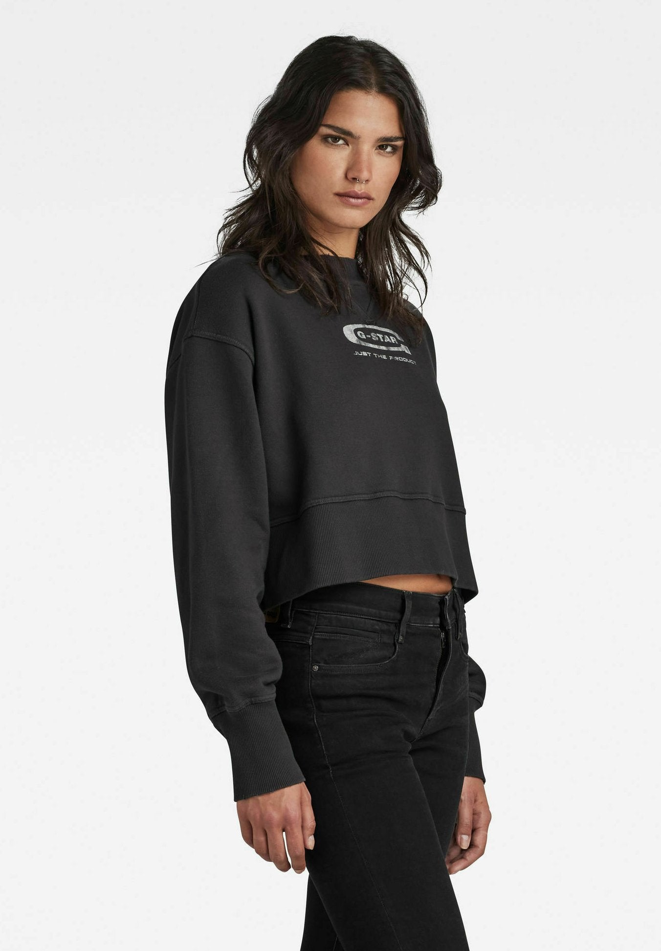 VINTAGE CROPPED LOGO LOOSE Media 6