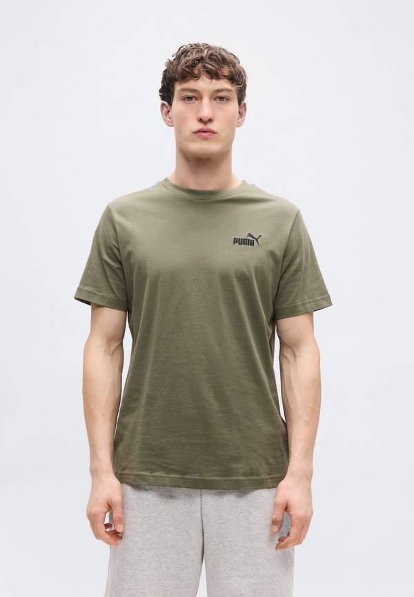 Puma SMALL NO. 1 LOGO TEE - Basic T-shirt - loden green