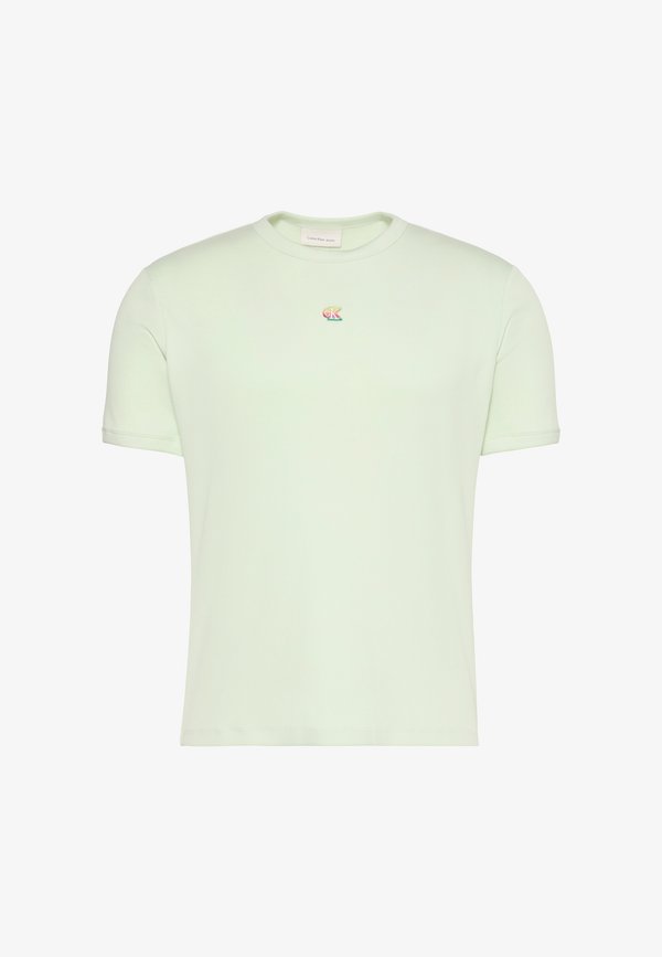 Calvin Klein Jeans PRIDE MONOGRAM - Basic T-shirt - seacrest