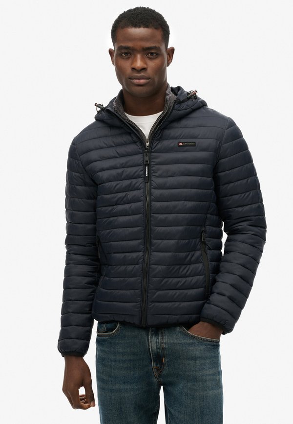 Superdry & Co HOODED FUJI LITE - Winter jacket - eclipse navy