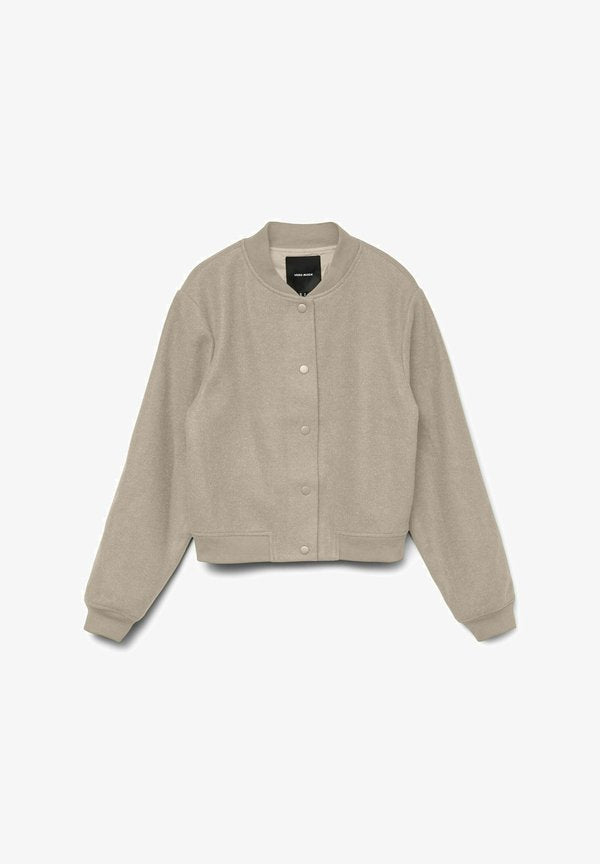 Vero Moda Bomber VMCHLOE - Bomber Jacket - doeskin