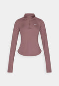 Nike Performance TEMPO  - Long sleeved top - tattoo/white