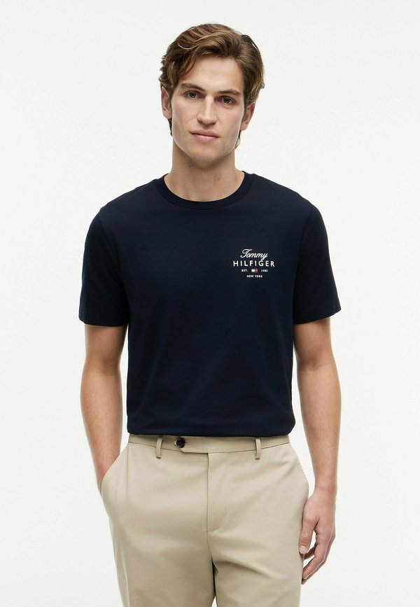 Tommy Hilfiger Print T-shirt - navy blue