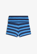 Bershka STRIPED - SHORTS - Shorts - dark blue