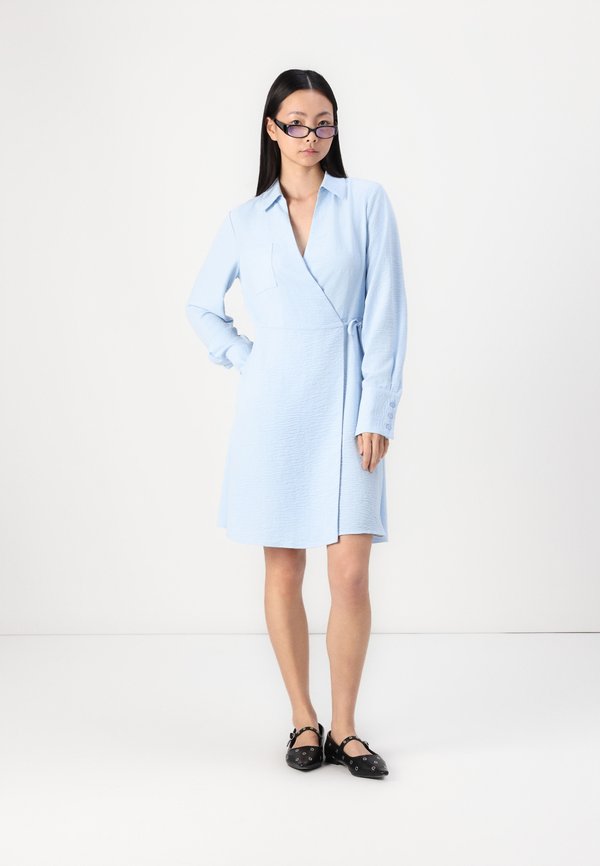 ONLY ONLLYDIA V NECK WRAP DRESS