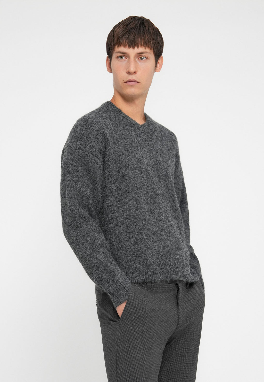ONSMAROON CROP V NECK Media 5