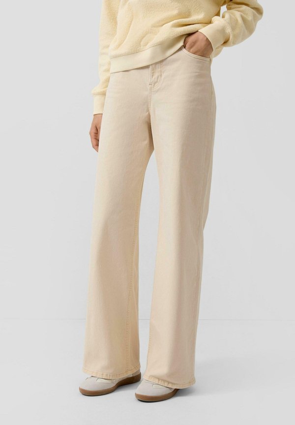 s.Oliver SURI - Wide Leg - beige