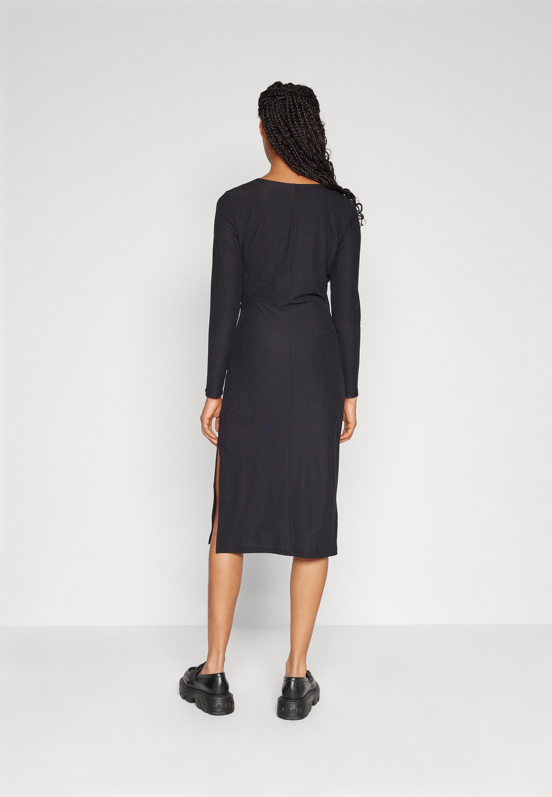 VILA VILUNA PARTINA MIDI SLIT DRESS