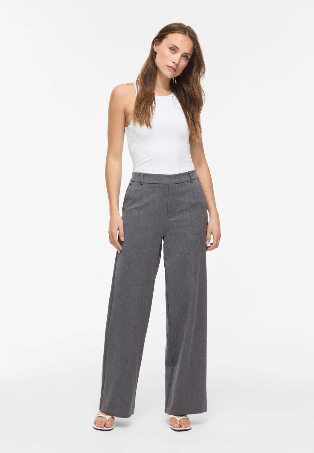 VILA VIVARONE HW WIDE PANT - NOOS