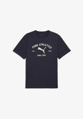 Puma CLASS MIT GRAFIK - Print T-shirt - new navy