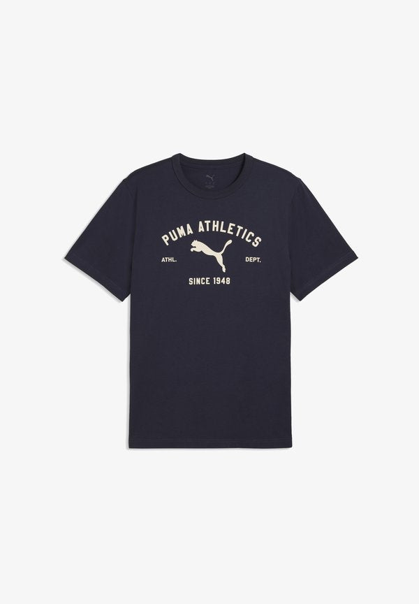 Puma CLASS MIT GRAFIK - Print T-shirt - new navy