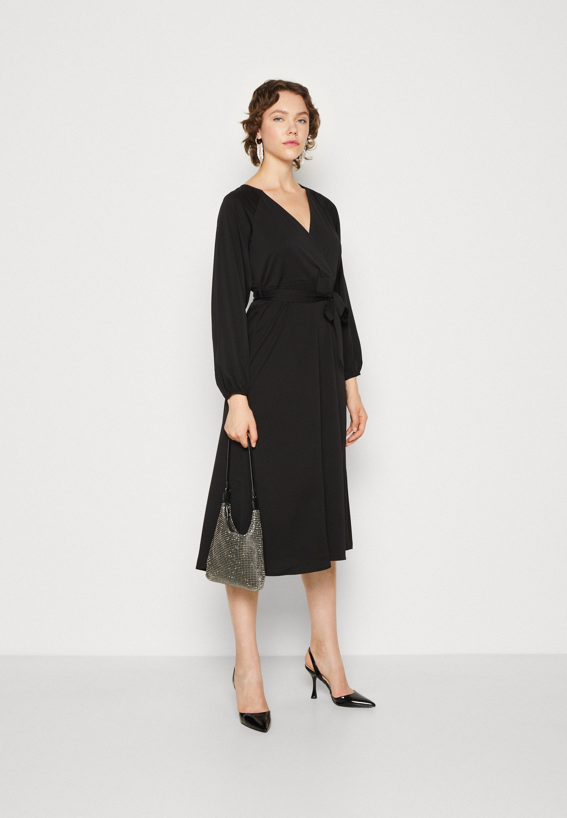 ONLY ONLCARLA LIFE MIDI WRAP DRESS