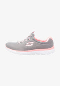 Skechers SUMMITS - Trainers - gray/pink