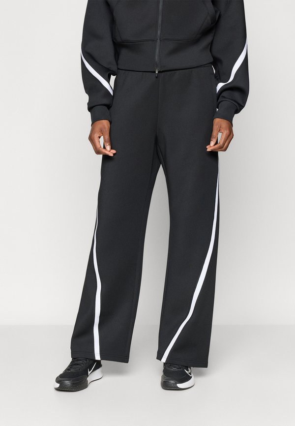 Nike Performance NIKECOURT ADVANTAGE - Tracksuit bottoms - black/white
