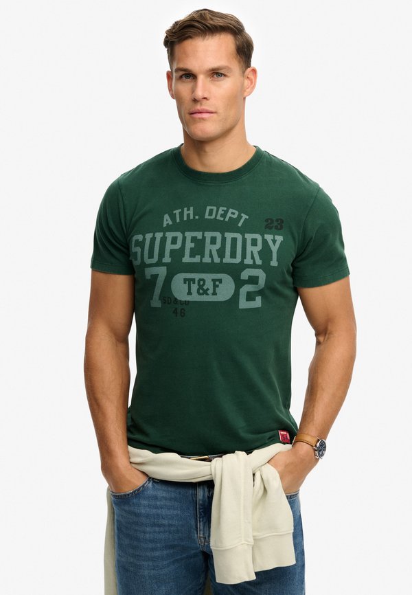 Superdry & Co SUPERDRY T-SHIRT.. - Print T-shirt - enamel green