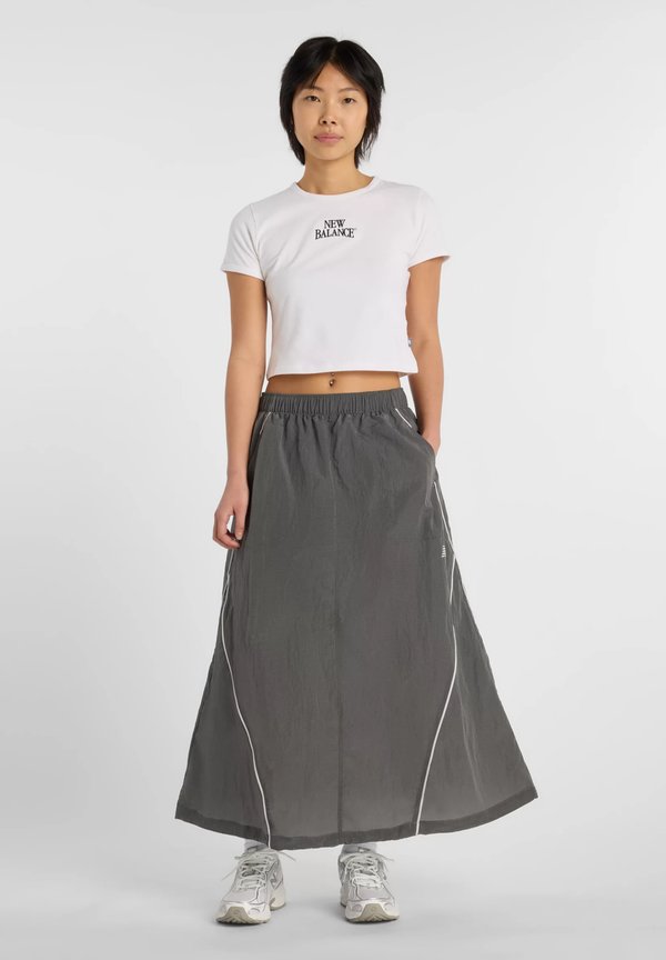 New Balance SPORT LEGACY SKIRT - A-line skirt - castlerock cas