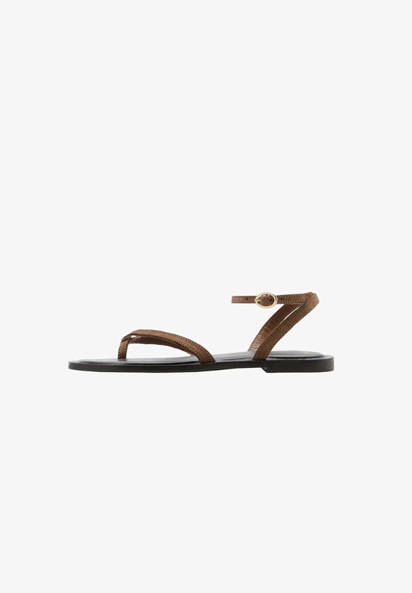 Mango ADULT - Ankle cuff sandals - brown