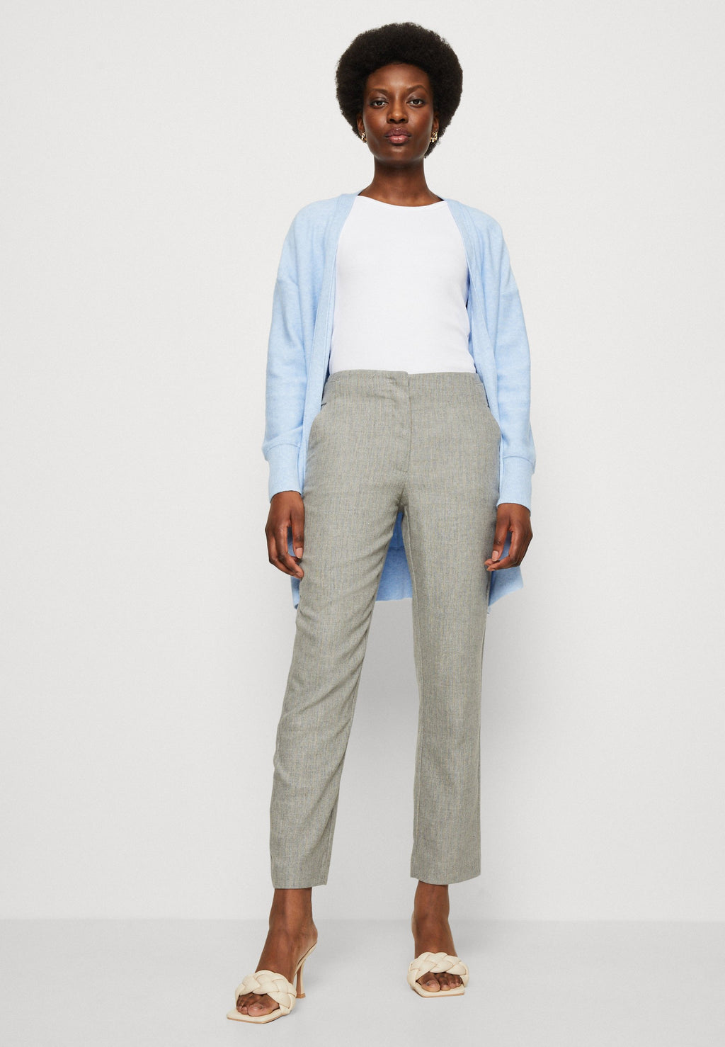 La Strada Unica PENNY PIN STRIPED ANCLE PANT