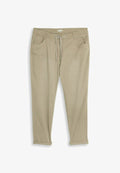 TOM TAILOR TOM TAILOR HOSEN - CROPPED  - Trousers - silver olive
