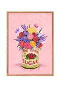 Poster and Frame FLOWERS IN A VINTAGE CAN