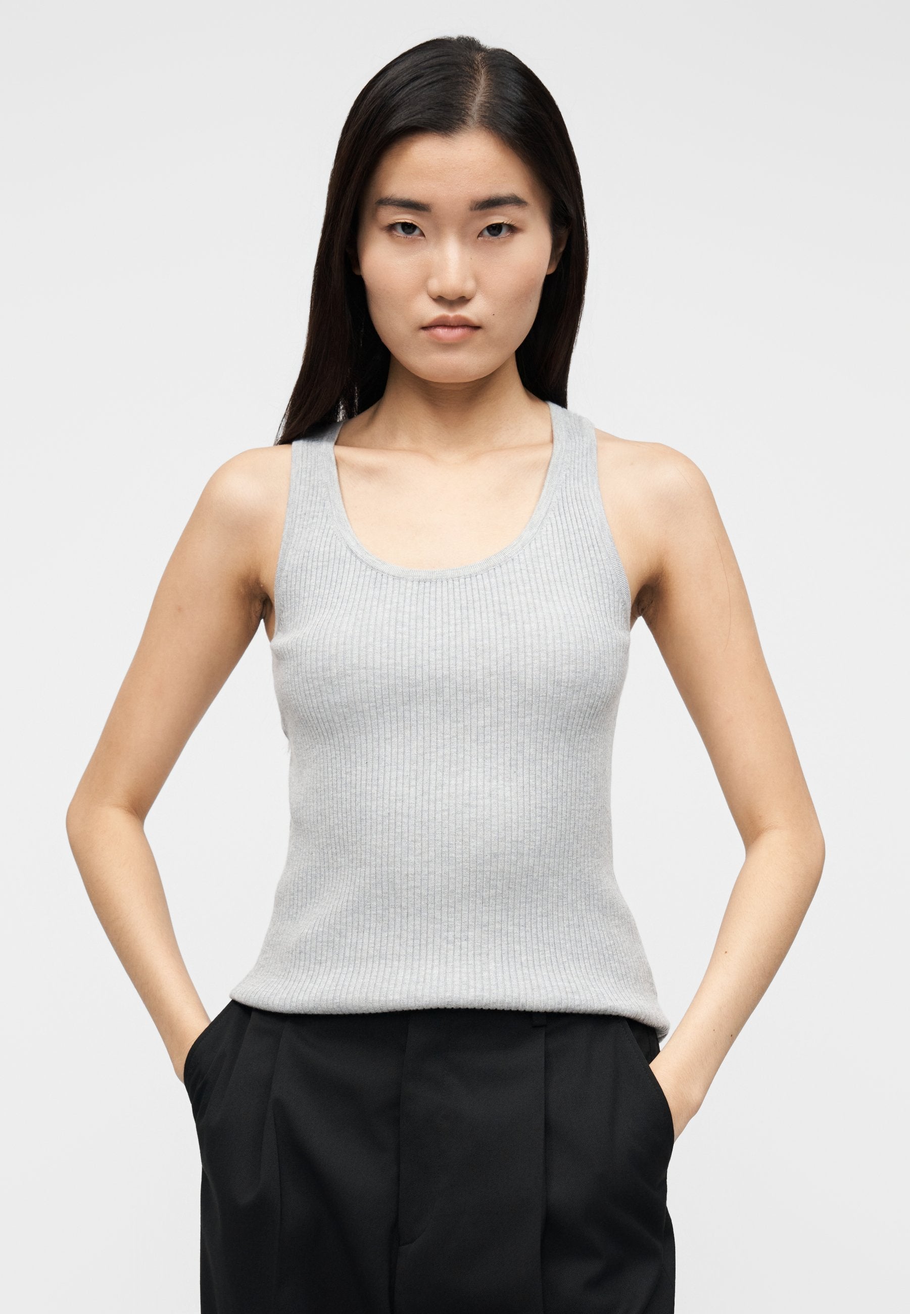 MICHAEL Michael Kors RACER BACK TANK