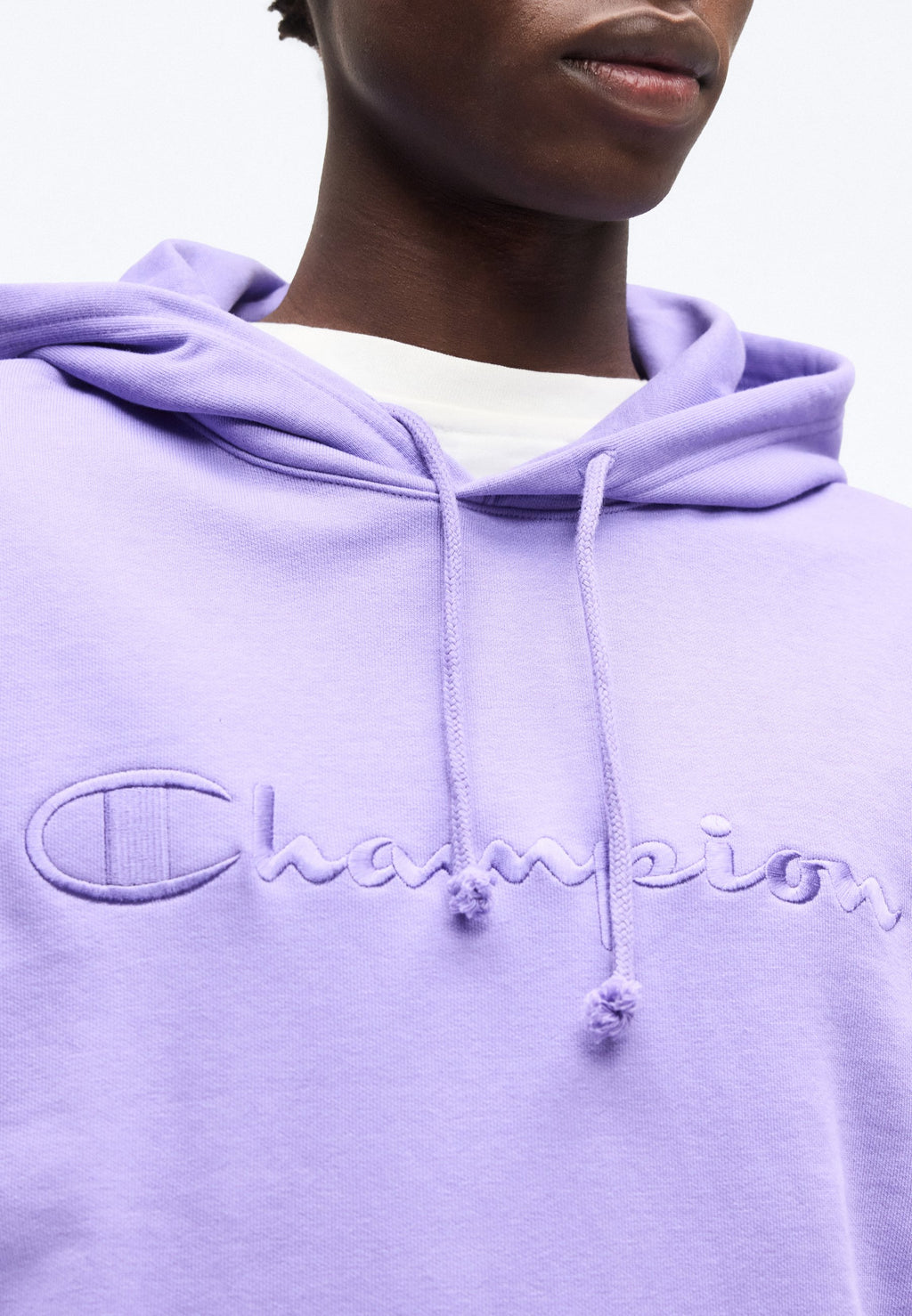 Champion ICONS TONAL HOODIE WITH BIG LOGO